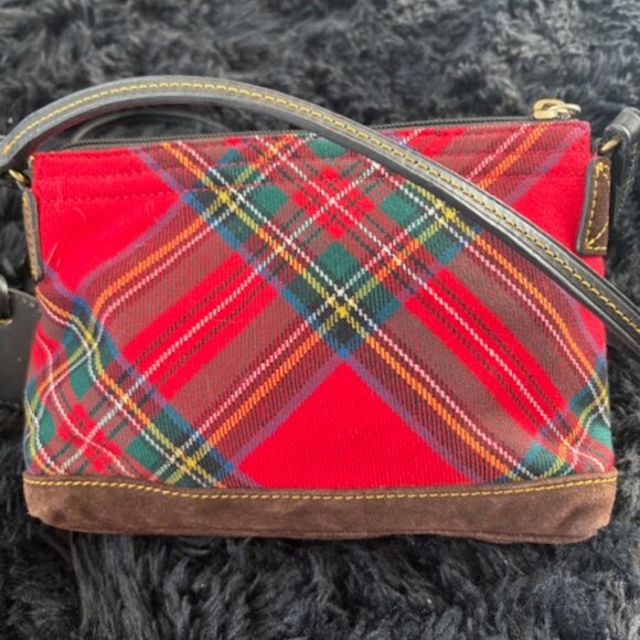 Dooney & Bourke Red Plaid Crossbody Bag - Picture 8 of 8